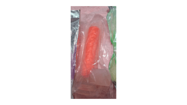 Dildo Transparente Naranja
